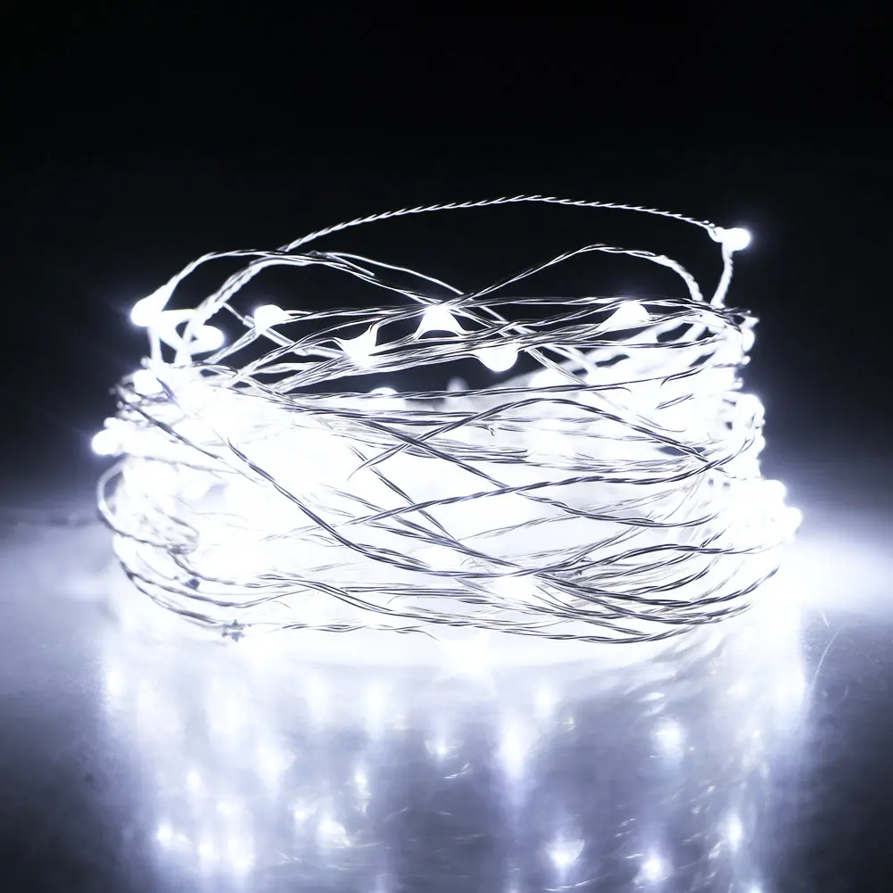 New 10M LED String lights with Dimming Controller Waterproof Holiday lighting For Fairy Christmas Tree Wedding Party Decoration