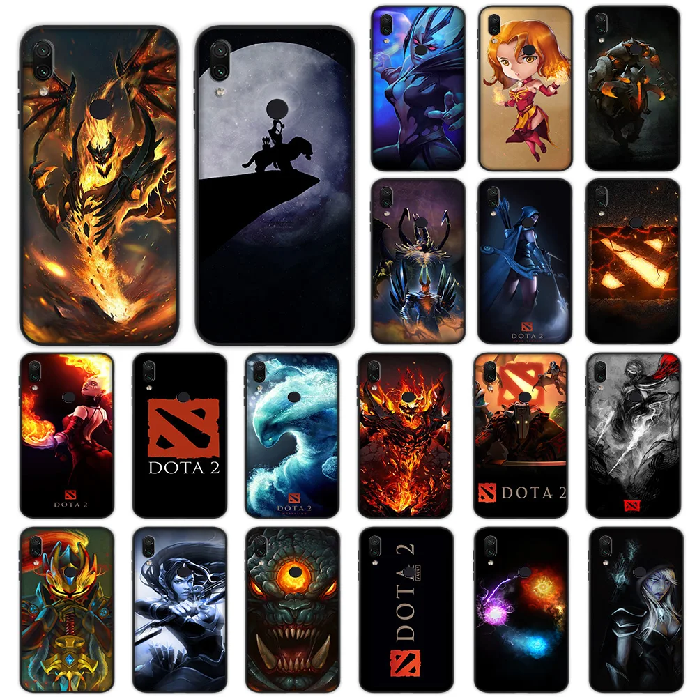 

Dota 2 Soft Case for Xiaomi Redmi Note 4 4X 6 7 8 Pro 5 Plus 5A 6A Cover