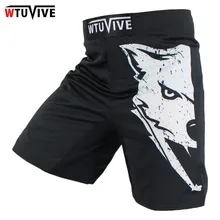 red and black MMA Fighting Glory sports fitness breathable Tiger Muay Thai boxing shorts boxing clothing