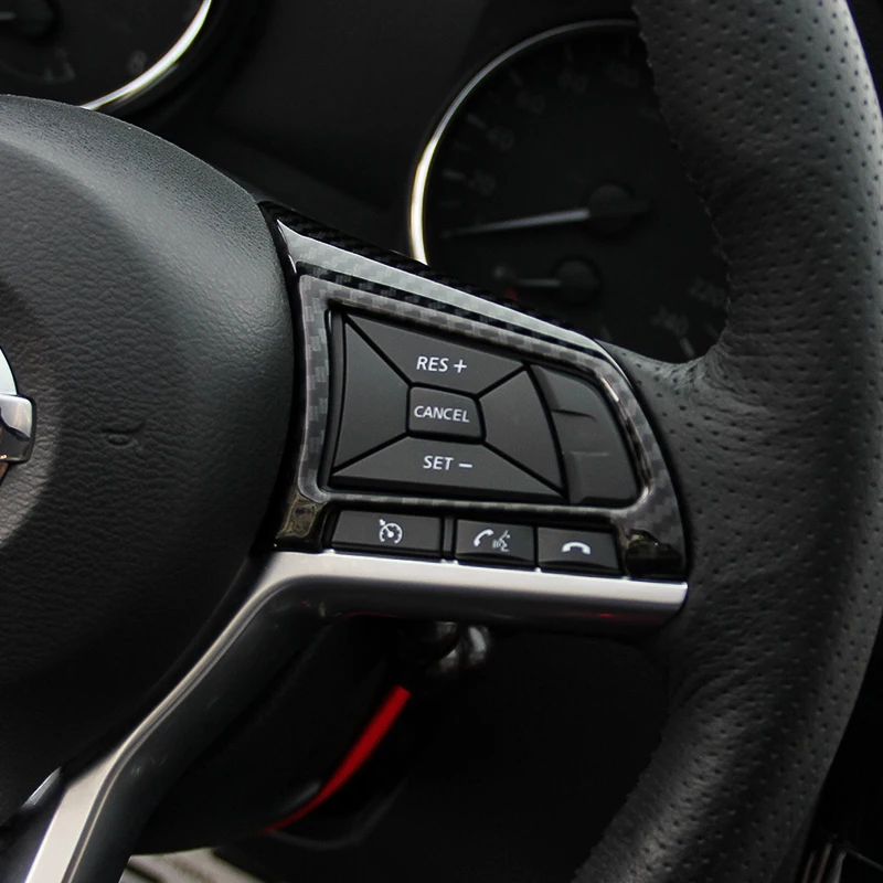 2-Pieces-Set-ABS-water-transfer-printing-style-Interior-Steering-Wheel-Adjustment-Button-Cover-Trim-For (1)