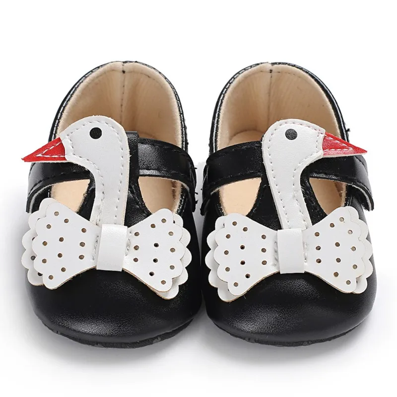 

2019 Spring Summer Newborn Toddler Shoes Cute Animals PU Princess Shoes Baby Girl Soft Bottom Non-Slip The First Walker