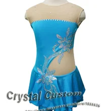 Лидер продаж Фигурное катание на льду платья для женщин спандекс красивый бренд Vogue соревнования в фигурном катании платье DR2512