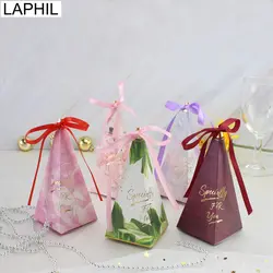 LAPHIL 20 шт красочные мраморные картонные подарочные коробки конфеты коробка со свадебными сувенирами и подарки для гостей день рождения