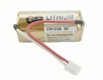 

5PCS Brand new original CR123A 3V CR17345 lithium battery with plug