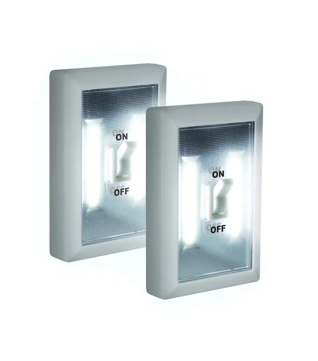 

Bright Switch Wireless Peel and Stick LED Lights Tap Light Touch Night Utility Battery Closet bedside Under Cabinet Shed lamp
