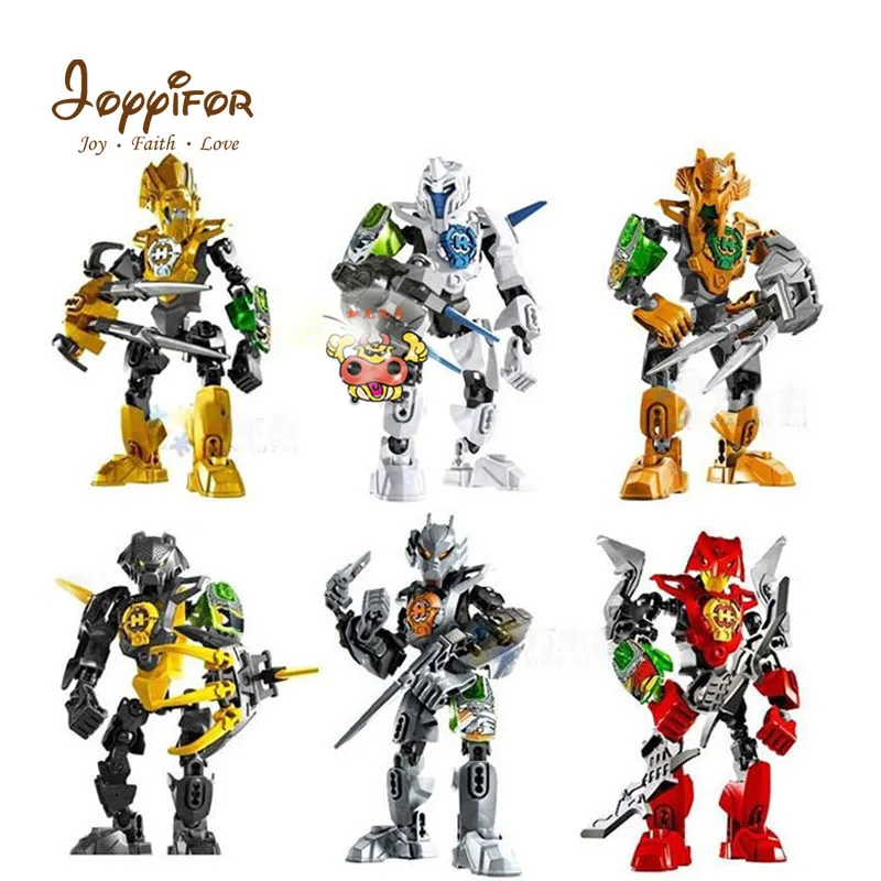 

Joyyifor Single Heroes Factory Star Soliders STRINGER FRNO STORMER Human Model Compatible LegoINGlys Building Blocks Kids Toy