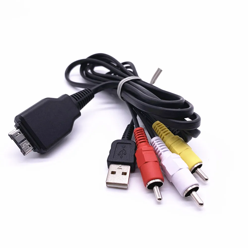 USB + AV ТВ кабель для sony VMC MD2 детали Cyber Shot DSC W220/P W220 W230/L W230/R W230 W270 W275 камеры|Кабели