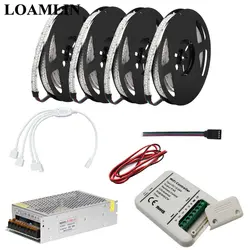 5 м 10 м 15 м 20 м 2835SMD 234 светодиодов/м RGB светодиодные ленты с Magic Home Wi-Fi RGB Led контроллер DC12V Мощность трансформатор K