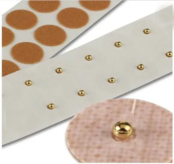 

10 sheets (100pcs) Magnetic acupuncture body points beads attached magnetic stickers affixed to eliminate pain permanent magnet
