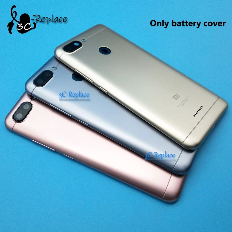 Для Xiaomi Redmi 6A/6/6 глобальная версия оригинальный задний корпус крышка для