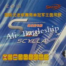 Меч SCYLLA длинный pips-out Настольный Теннис Пинг Понг верхний лист резины без губки