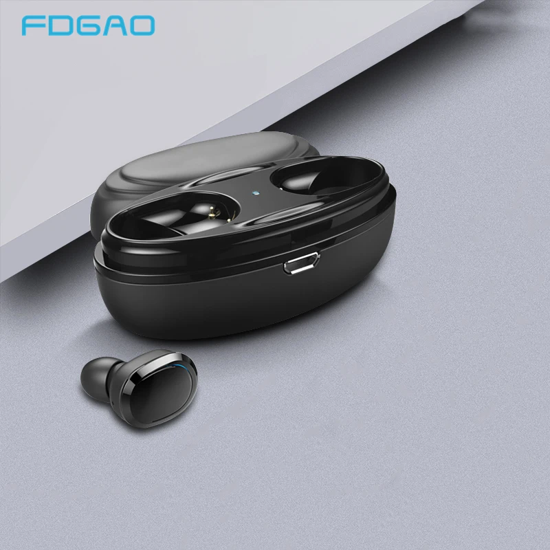 Действительно беспроводные наушники вкладыши Hi Fi стерео TWS Bluetooth спортивная