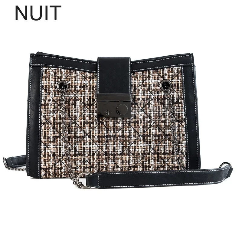 

Brand Women Handbag Retro Chain Shoulder Bag For Teenager Girls Female Handbags Vintage Large Capacity Women's Tote Bags