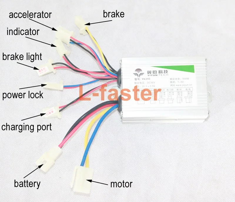 Cheap 24V36V 450W ELECTRIC MOTOR KIT ELECTRIC SCOOTER BIKE MOTOR GNGEBIKE MOTOR KIT RARE EARTH MOTOR MY1018 ( SIDE-MOUNTED ) 14