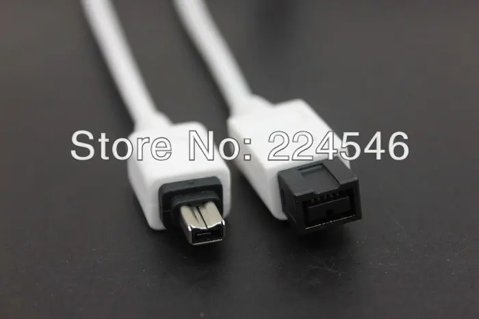 Firewire cable adapter 9 pin FireWire 800/4 pin FireWire 400 6 ft F3N403-06-APL IEEE 1394 cable 9pin to 4pin