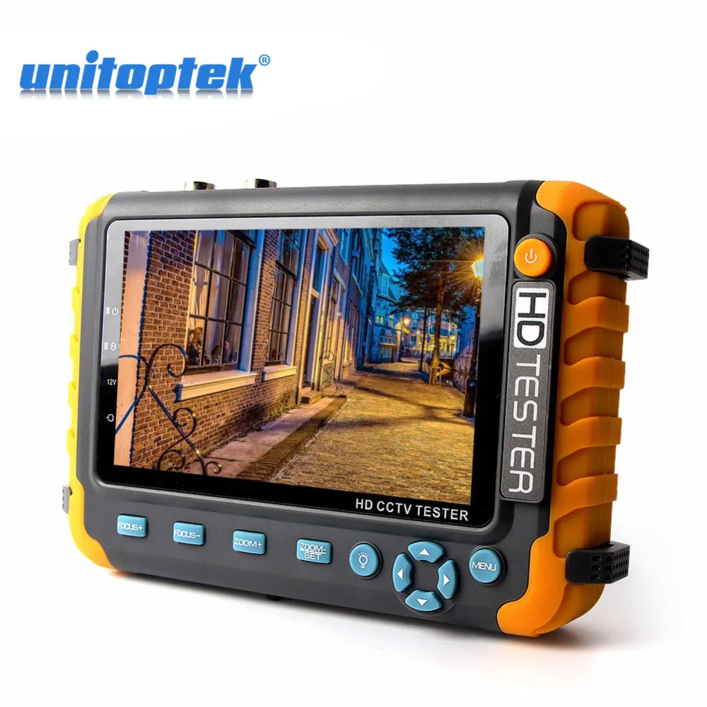 

1080P / 5MP 4 IN 1 TVI AHD CVI Analog CCTV Tester 5 Inch TFT LCD Security Surveillance Camera Tester Monitor VGA HDMI Input