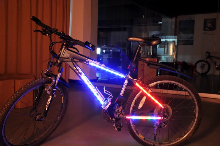 Best Acacia 2 Pieces Colorful Rainbow Bike Decoration Lights 7 LED Wheel Signal Lights Bike Bicycle Cycling Spoke Light 3018 1 Best Acacia 2 Pieces Colorful Rainbow Bike Decoration Lights 7 LED Wheel Signal Lights Bike Bicycle Cycling Spoke Light 3018 1