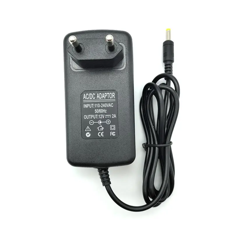 UniversalWallChargerAC110V240VConverterAdaptertoDC12V2A40