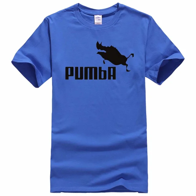 2018 funny tee cute t shirts homme Pumba men woman 100% cotton cool tshirt lovely kawaii summer jersey costume t-shirt shirt men 1