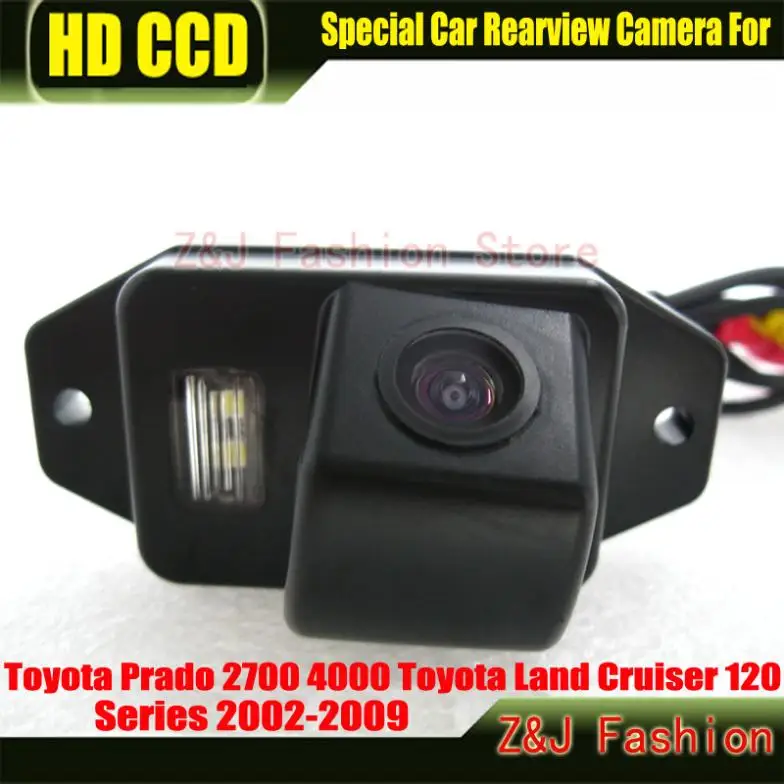 

Reverse Parking Camera HD CCD Car Rear View Camera backup Camera for Toyota Land Cruiser 120 Series 02-09 Prado 2700 4000 ZJ
