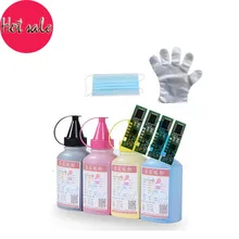 Color Toner Powder + Чип Для Canon CRG 129/329/729 Для Canon Laser shot LBP7010C/LBP7018C принтер Картридж Порошок