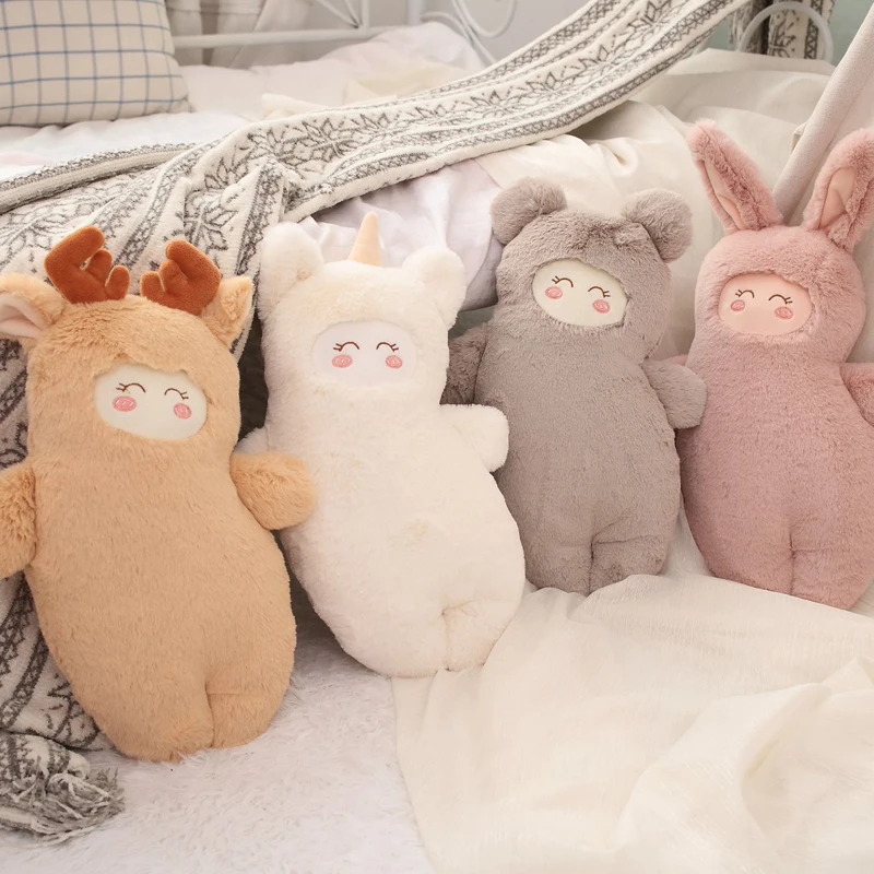 Лесной плюшевый анима игрушка маленькая Лори одета как единорог Олень Медведь