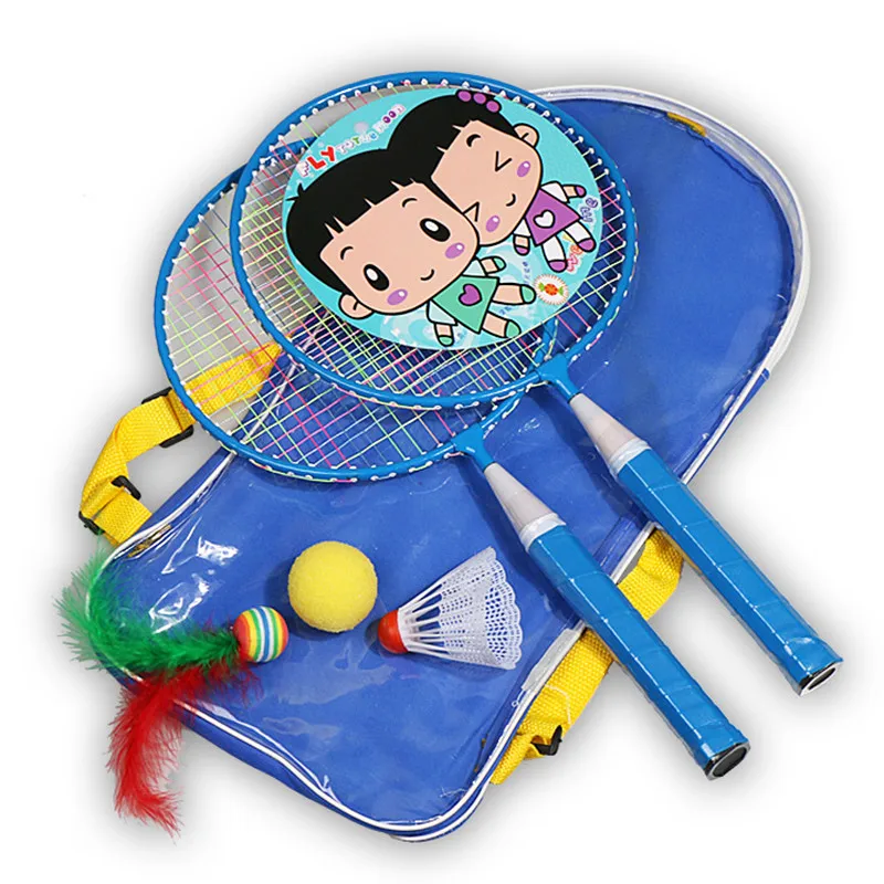 Instock 1 Pair Youth Children Badminton Rackets &Lenwave Brand Child