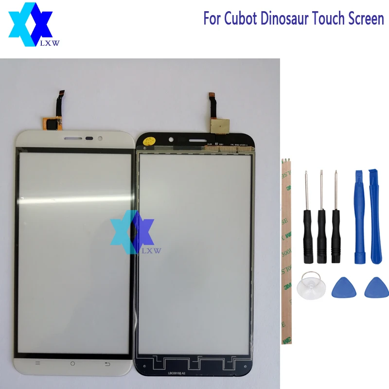 For Cubot Dinosaur Touch Screen Glass Original Guarantee New Panel 5.5 inch Tools+Adhesive Stock | Мобильные телефоны и