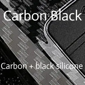 Чехол для ключей автомобиля из углеродного волокна для Honda Civic Fit CRV Accord Crider Jade Vezel HR-V Odyssey брелок для ключей с дистанционным управлением - Название цвета: Carbon Black