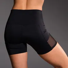 C высокой талией, эластичные шорты Для Йоги Спортивные леггинсы, Леггинсы с карманами Фитнес спортивные тренажерный зал с йогой спортивные шорты