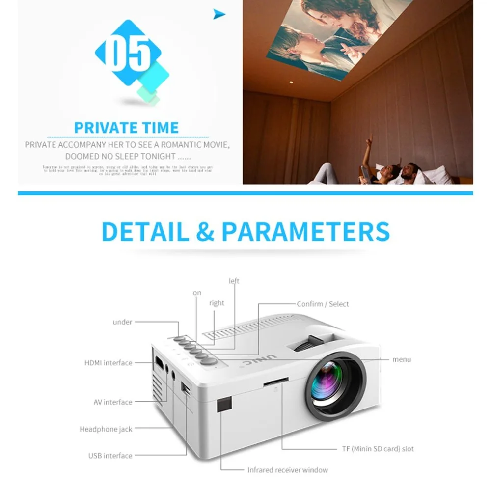 UC18 HD 1080 P TFT lcd компактный Siz eHome мини-проектор HD tv мультимедиаплеер кинотеатр домашний кинотеатр видео проектор UC18 HD 1080 P TFT lcd компактный Siz eHome мини-проектор HD tv мультимедиаплеер кинотеатр домашний кинотеатр видео проектор