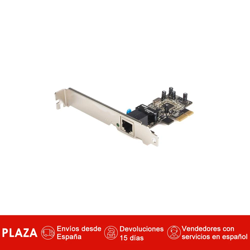 

StarTech.com Adaptador Tarjeta de Red PCI Express PCI-E de 1 Puerto 10/100 NIC RJ45, Interno, Alambrico, 100 Mbit/s