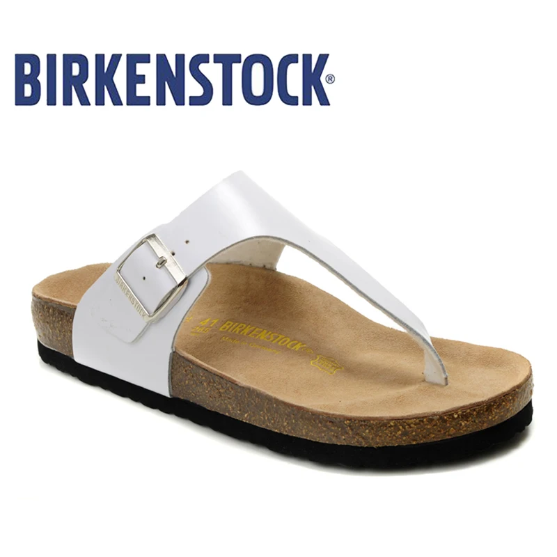 

Original Birkenstock Flip Flops Cork Sandals Summer on beach slides Sandals Party Shoes Men Unisex Shoes 805 Men Flip Flops