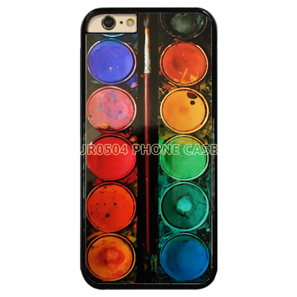 

2018 Artist Watercolour Painting Palette Colouring Pencil PC+TPU Phone case for iphone XS MAX XR x 5 5s 6 6s 6 plus 7 8 J5 #73