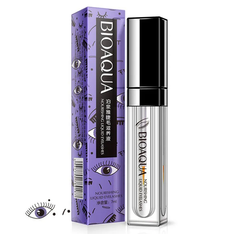 New Eyelash Growth Liquid Serum Essence Enhancer Thicker Longer Slender 7days Grow Eyelashes
