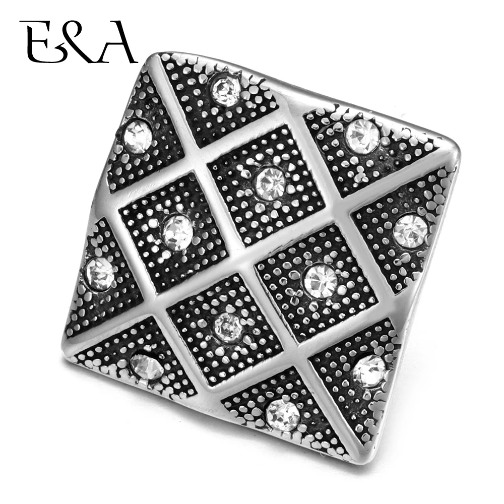 

Stainless Steel Slider Beads Double Hole 5mm Square Rhinestone Slide Charms for Leather Bracelet Jewelry Making DIY Accessories