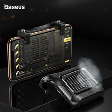 Геймпад Baseus, джойстик для телефона PUBG, кулер L1R1, шутер, триггер, кнопка огня для iPhone, Android, мобильный телефон, игровой контроллер