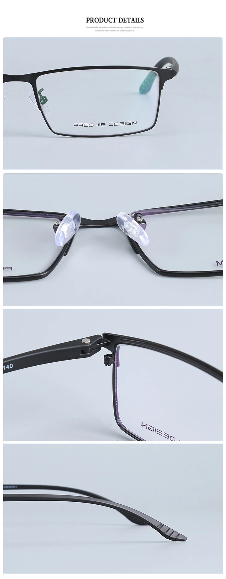 Belmon, оправа для очков, для мужчин, титановый сплав, компьютерная оптическая близорукость, Nerd, прозрачные линзы, очки для глаз, оправа для очков, для мужчин, RS31001