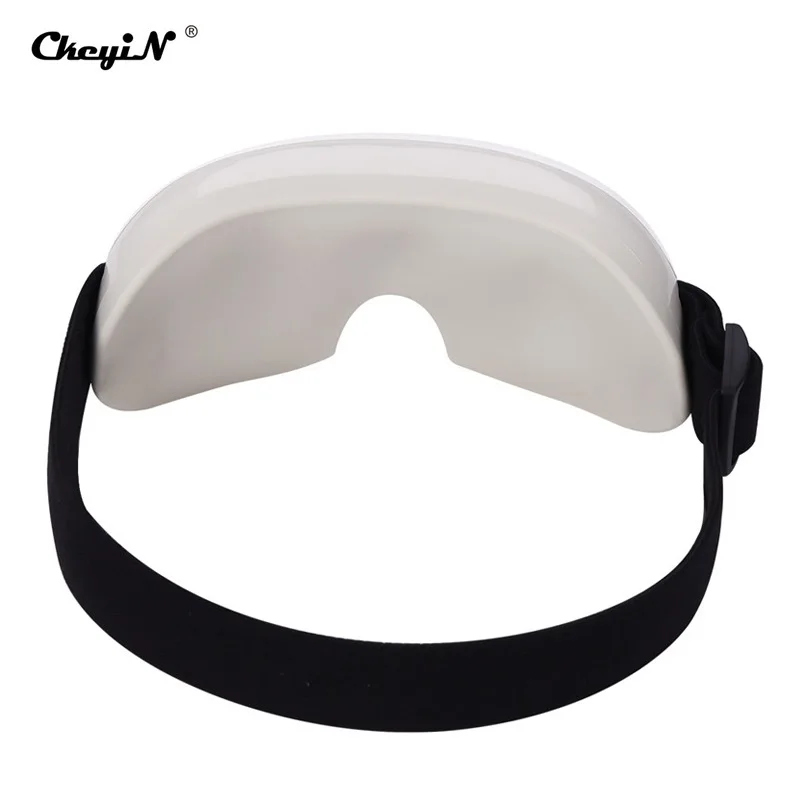 Rechargeable Eye Massager Adjustable Eastic Headband Wireless Massage Glasses Hot Compression Multi