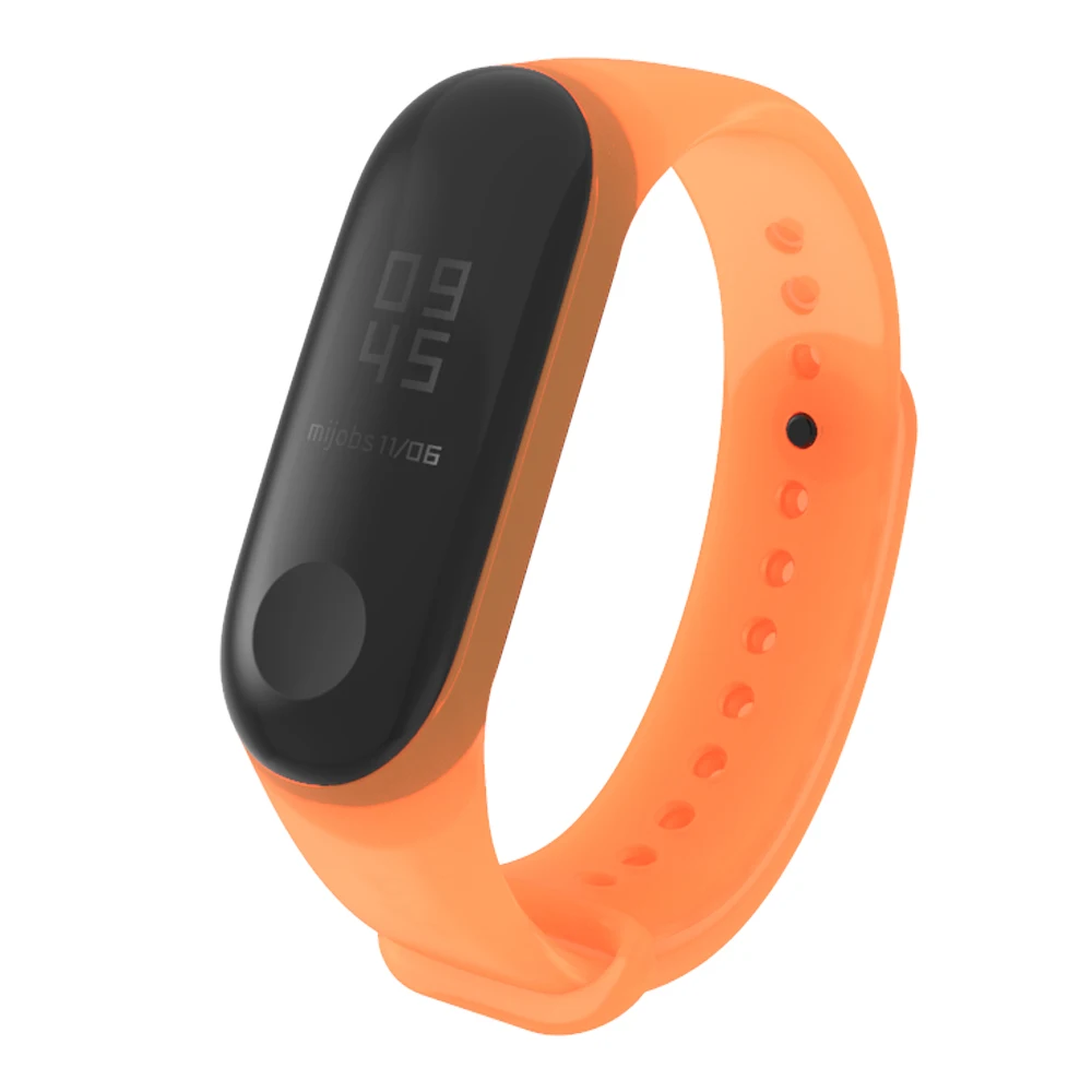 Mi jobs mi Band 4 ремешок Цветной силиконовый ремешок для Xiaomi mi Band 4 3 браслет mi band 3 Аксессуары для умных часов