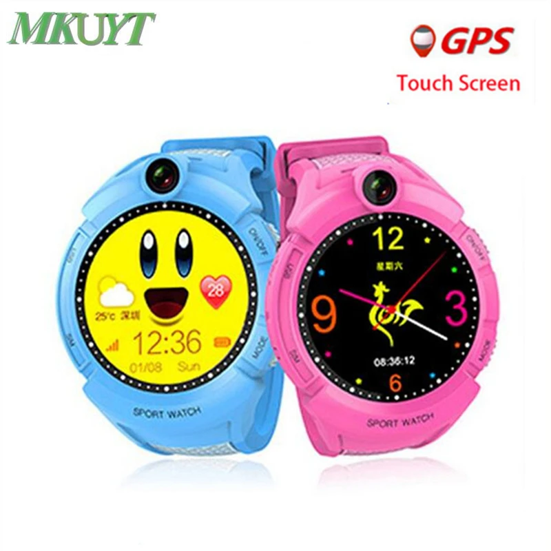 

A17 GPS Phone Positioning Fashion Children Watch 1.22 Inch Color Touch Screen SOS Smart Watch PK Q80 Q50 Q60 Q90