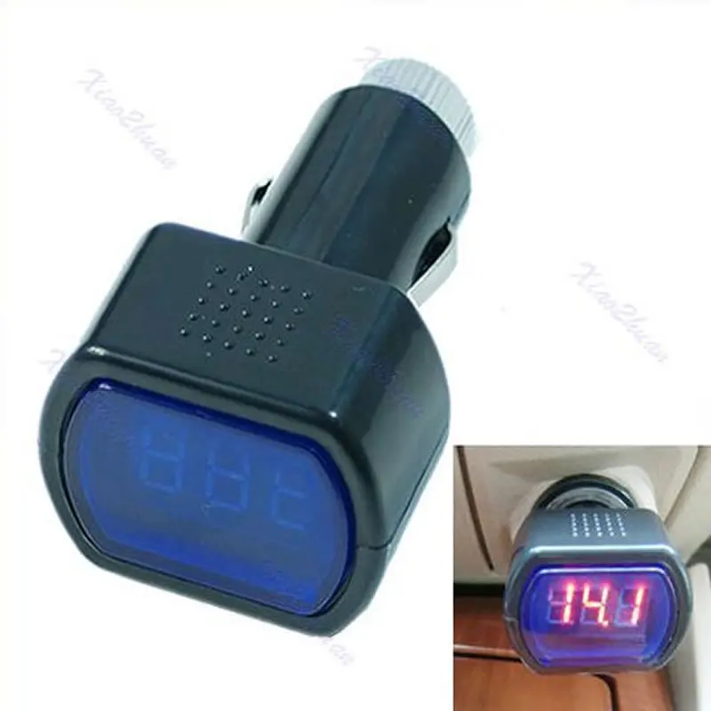 

Digital LED Car Truck Voltmeter Voltage Gauge System Battery Volt Meter 12V 24V Newest