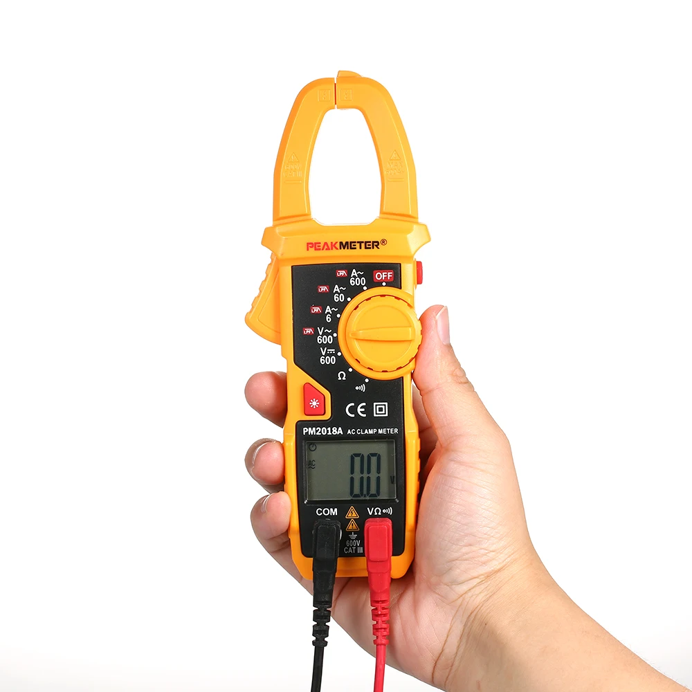 

Digital Amper Clamp Meter Multimeter Current Clamp Pincers Voltmeter Ammeter AC/DC Ohm Current Voltage Tester