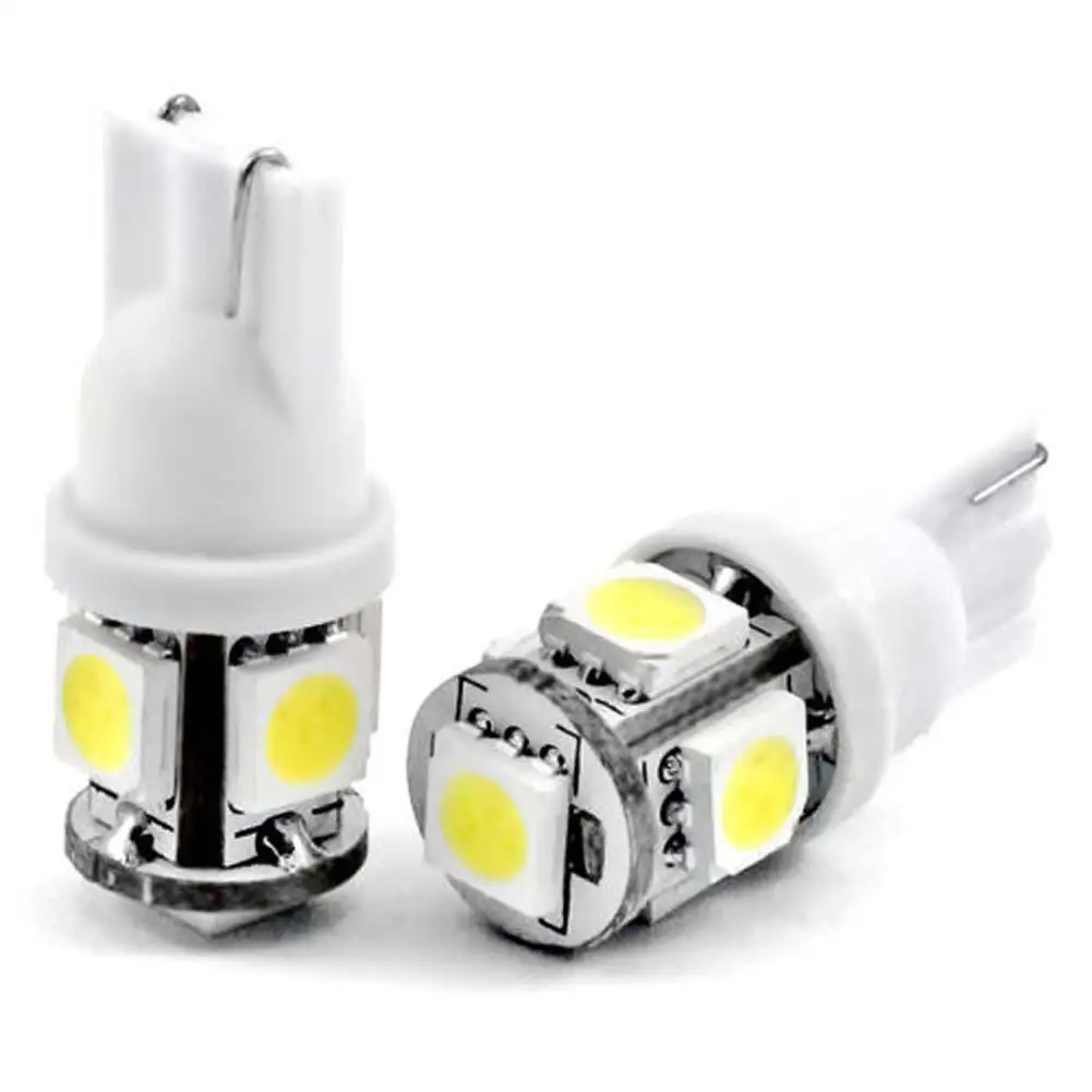 2 шт. 194 168 2825 5 5050 SMD светодиодный Белый супер яркий автомобильный светильник s