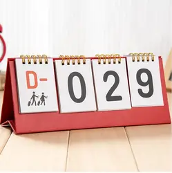 Вечный Календари 2018 творческая Настольный календарь Настольный обратного отсчета Календари