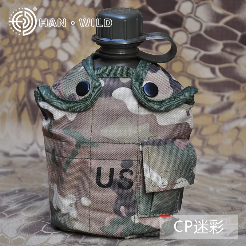 Камуфляжная Военная Молле тактическая бутылка для воды пешего туризма