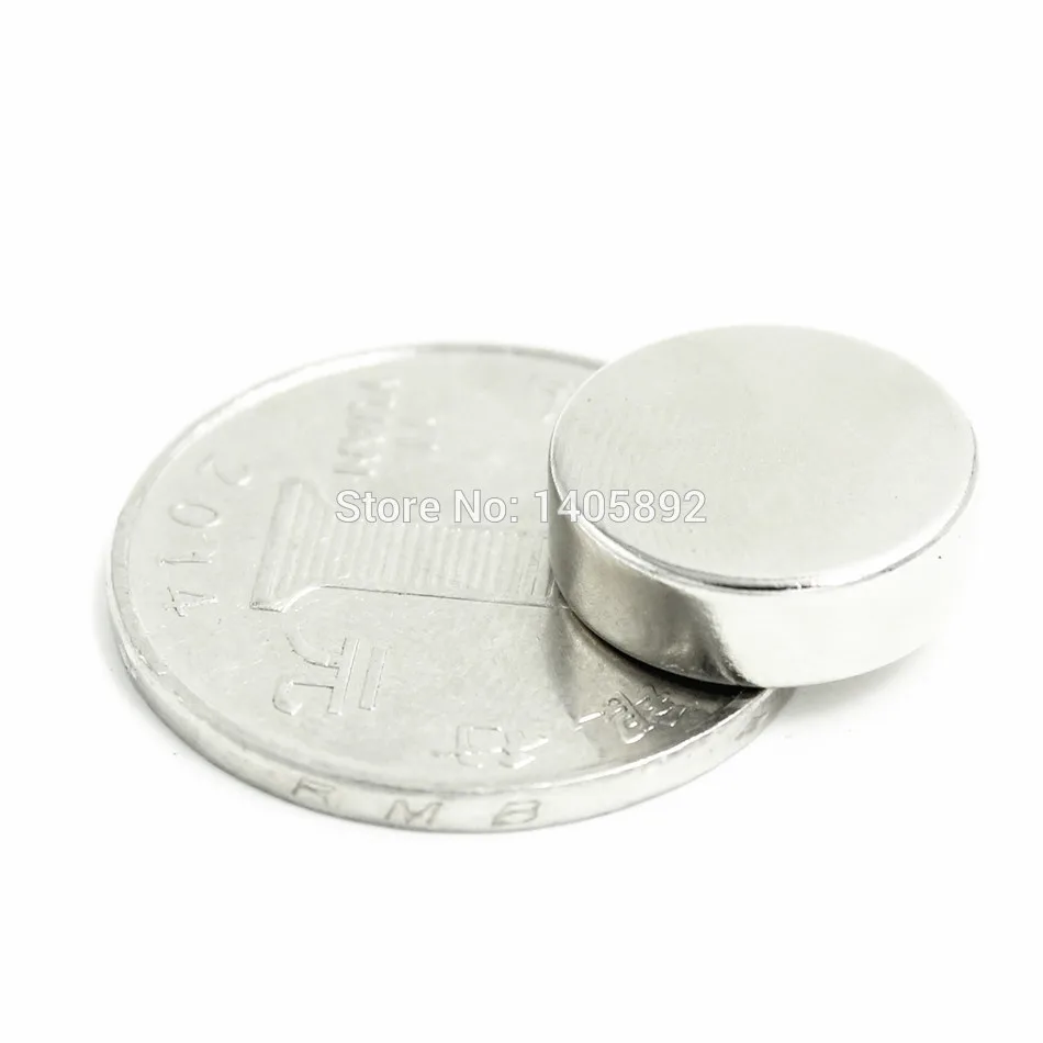 

50pcs Super Powerful Strong Bulk Small Round NdFeB Neodymium Disc Magnets Dia 15mm x 5mm N35 Rare Earth NdFeB Magnet