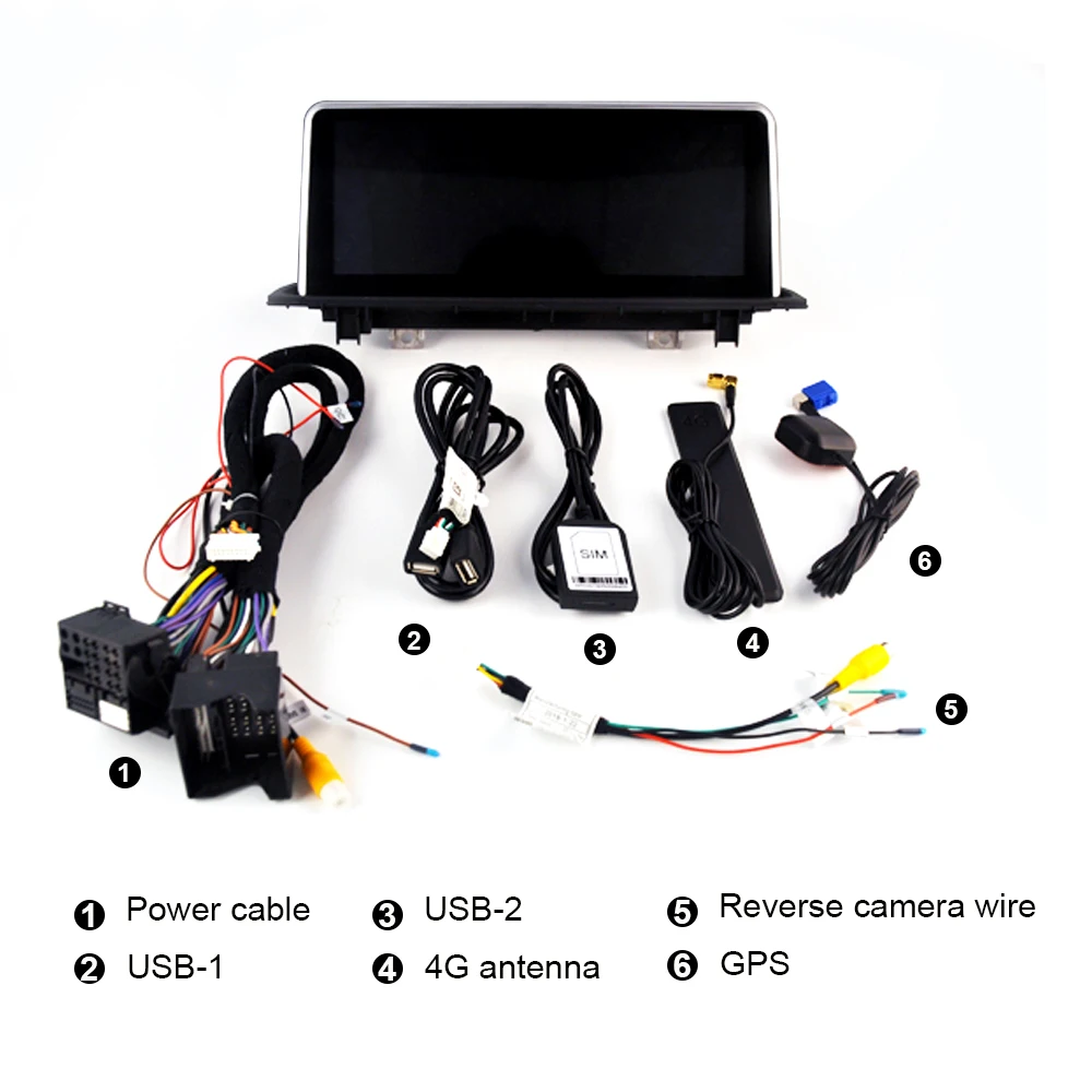 Clearance Eunavi Android 6.0 Car Radio Stereo GPS Navi Multimedia player For BMW X1 Series F48 NBT(6P) 2016 2017 WIFI 4G 10.25