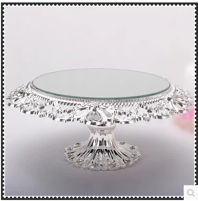 diameter 20cm glass mirror hollow tray wedding serving trays decoration tray metal decorative bowls dgp049 - Decorative Serving Trays diameter 20cm glass mirror hollow tray wedding serving trays decoration tray metal decorative bowls dgp049 - Decorative Serving Trays