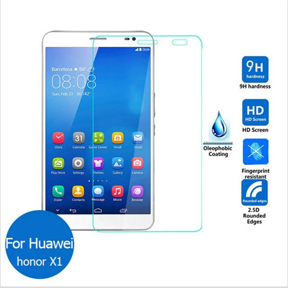Взрывозащищенное Закаленное Стекло 9H для HuaWei Honor Mediapad X1/X2 защитная пленка экрана